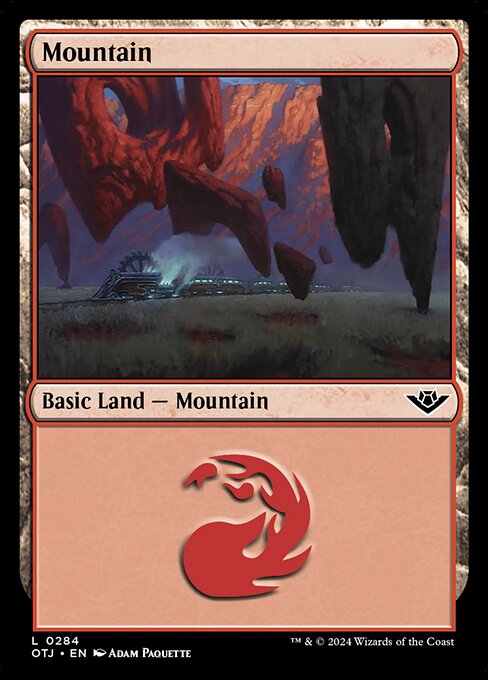 OTJ: Mountain (0284) (Foil)