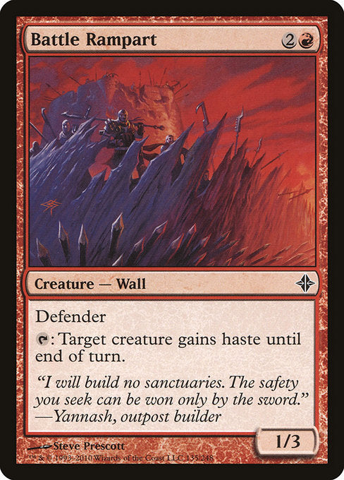 ROE: Battle Rampart (Foil)