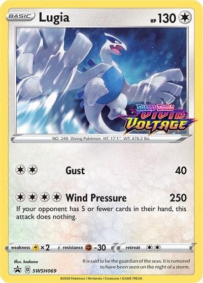 SWSD: Lugia - SWSH069 (Prerelease) (Holofoil)