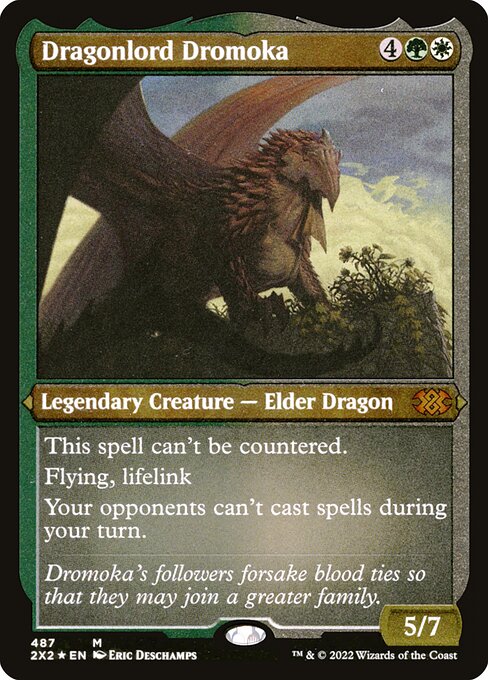2X2: Dragonlord Dromoka (Foil Etched)