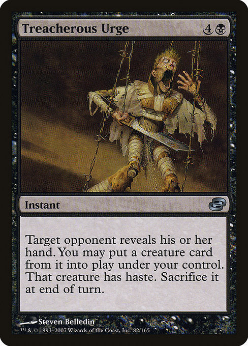 PLC: Treacherous Urge (Foil)