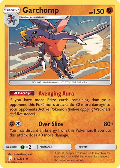 PR: Garchomp - 114/236 (SM Unified Minds)