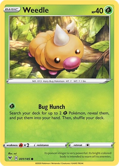 SWSH04: Weedle (Reverse Holofoil)