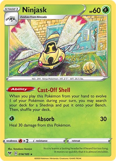 SWSH04: Ninjask