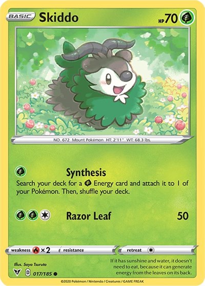 SWSH04: Skiddo (Reverse Holofoil)