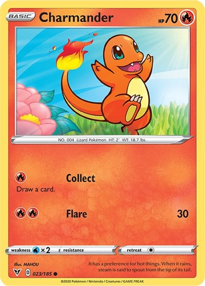 SWSH04: Charmander (Reverse Holofoil)
