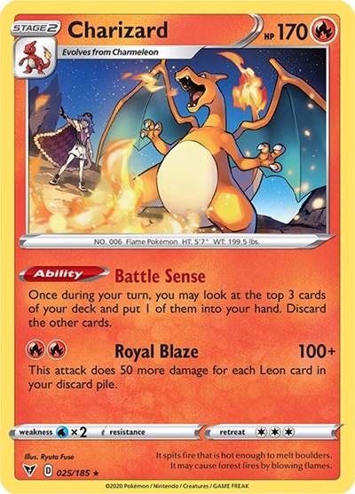 SWSH04: Charizard (Reverse Holofoil)