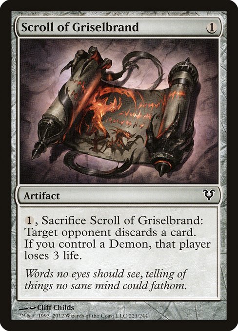 AVR: Scroll of Griselbrand