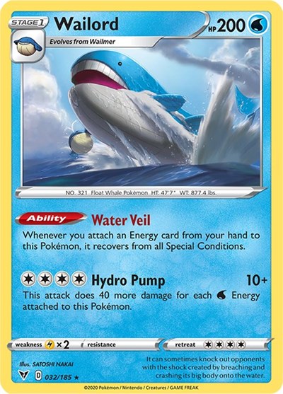 SWSH04: Wailord (Holofoil)