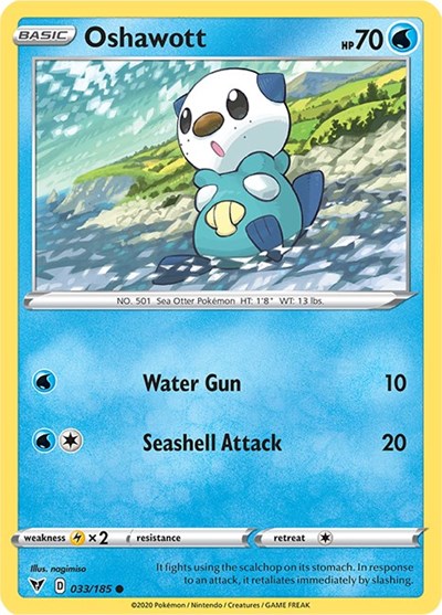 SWSH04: Oshawott