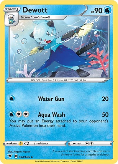 SWSH04: Dewott