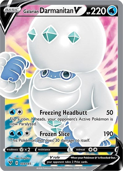 SWSH04: Galarian Darmanitan V (Full Art) (Holofoil)