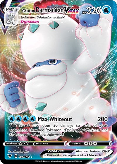 SWSH04: Galarian Darmanitan VMAX (Holofoil)