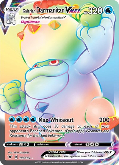 SWSH04: Galarian Darmanitan VMAX (Secret) (Holofoil)