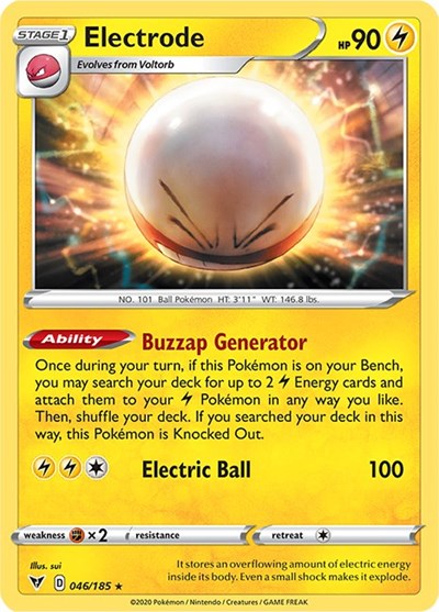 SWSH04: Electrode (Reverse Holofoil)