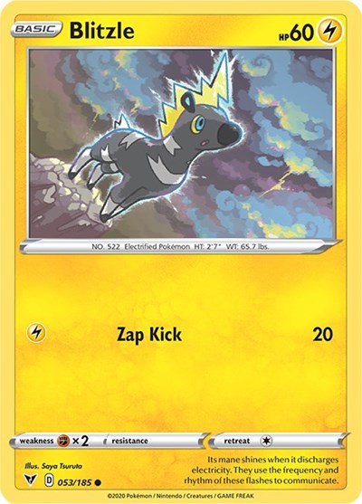 SWSH04: Blitzle (Reverse Holofoil)