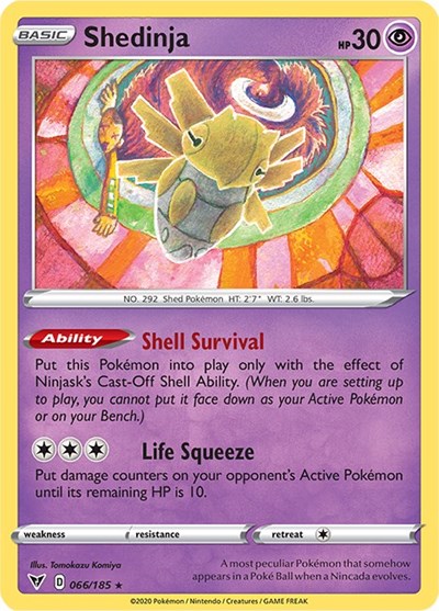 SWSH04: Shedinja (Reverse Holofoil)