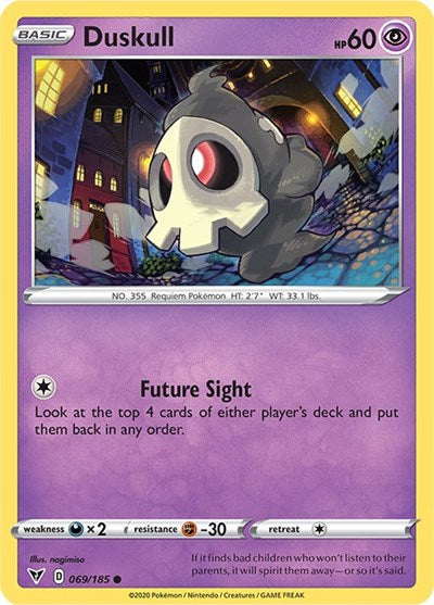 SWSH04: Duskull (Reverse Holofoil)