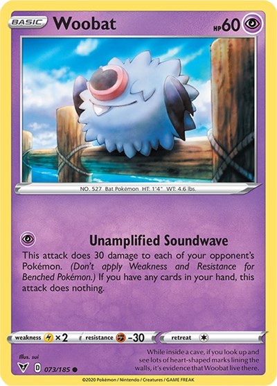 SWSH04: Woobat (Reverse Holofoil)