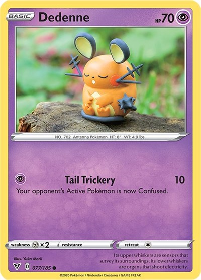 SWSH04: Dedenne (Reverse Holofoil)