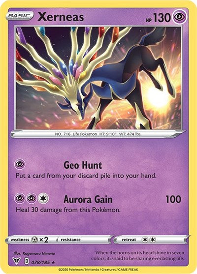 SWSH04: Xerneas (Holofoil)