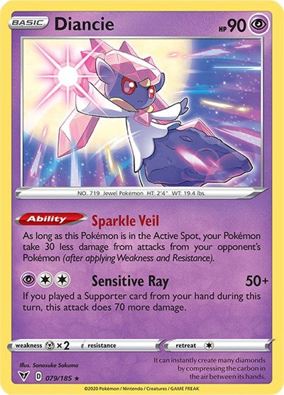 SWSH04: Diancie (Holofoil)