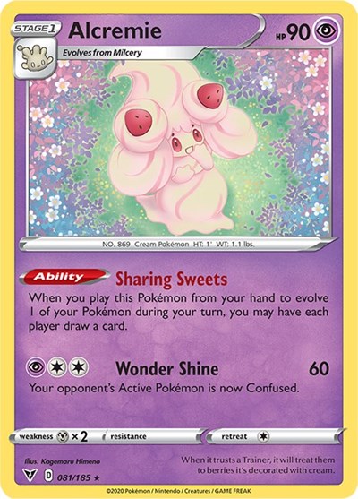 SWSH04: Alcremie (Reverse Holofoil)