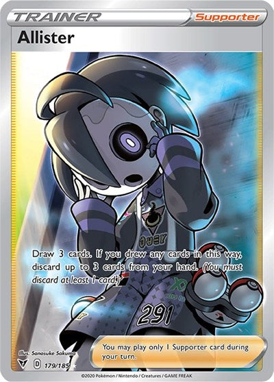 SWSH04: Allister (Full Art) (Holofoil)