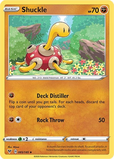 SWSH04: Shuckle (Reverse Holofoil)