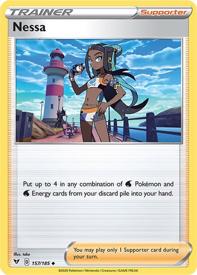 SWSH04: Nessa (Reverse Holofoil)