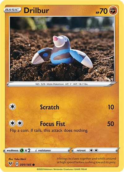 SWSH04: Drilbur