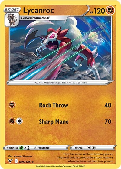 SWSH04: Lycanroc