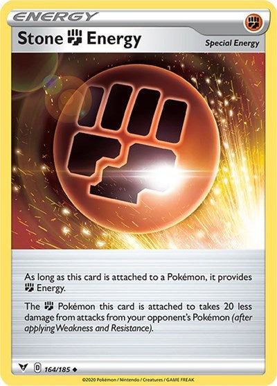 SWSH04: Stone Fighting Energy (Reverse Holofoil)