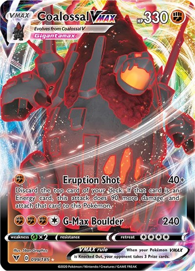 SWSH04: Coalossal VMAX (Holofoil)