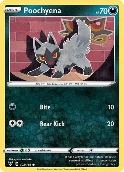 SWSH04: Poochyena (Reverse Holofoil)