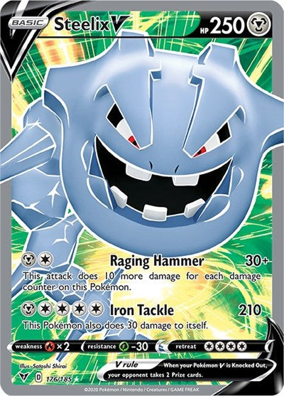 SWSH04: Steelix V (Full Art) (Holofoil)