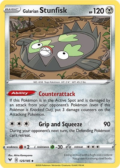 SWSH04: Galarian Stunfisk