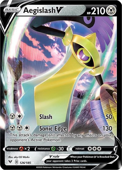 SWSH04: Aegislash V (Holofoil)