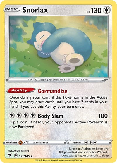 SWSH04: Snorlax (Holofoil)