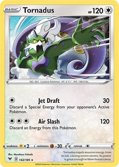 SWSH04: Tornadus (Reverse Holofoil)