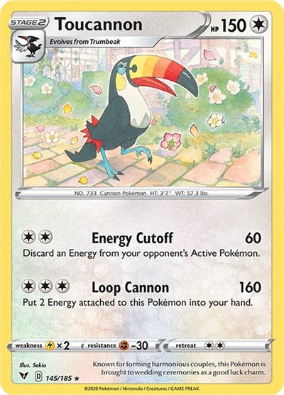 SWSH04: Toucannon (Reverse Holofoil)