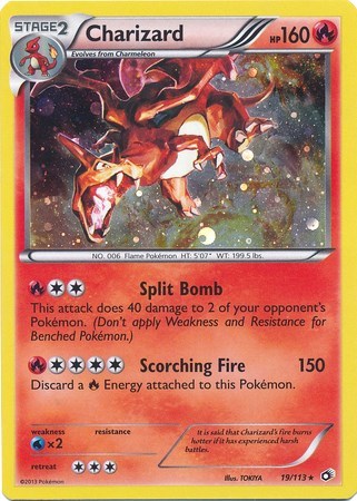 MCAP: Charizard - 19/113 (Cosmos Holo) (Holofoil)