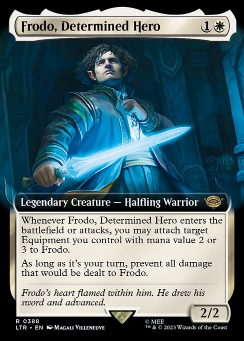 LTR: Frodo, Determined Hero (Extended Art)