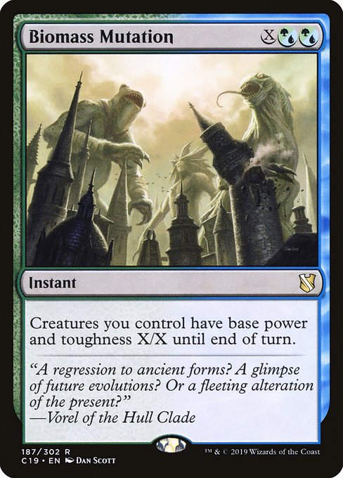 C19: Biomass Mutation