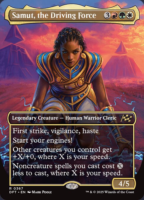 DFT: Samut, the Driving Force (Borderless) (Foil)