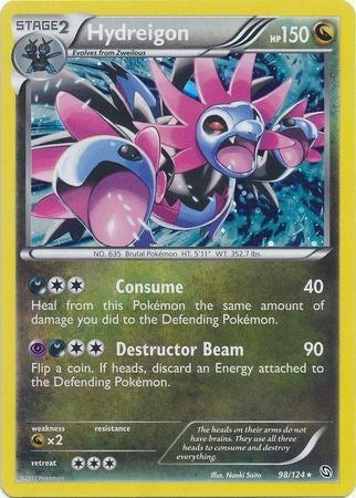 BLE: Hydreigon - 98/124 (Cosmos Holo) (Holofoil)