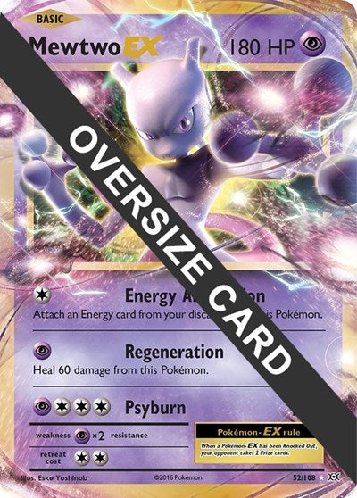 PR: Mewtwo EX - 52/108 (Holofoil)