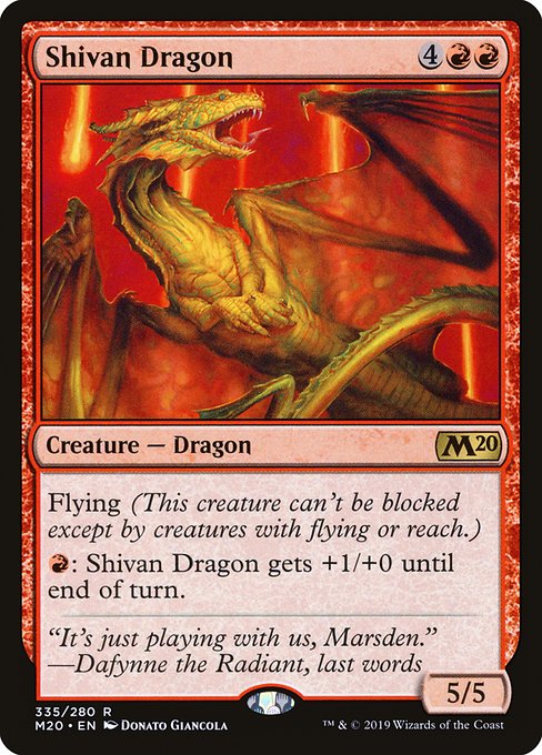 M20: Shivan Dragon