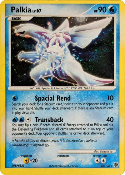 PR: Palkia - 26/106 (Cosmos Holo) (Holofoil)