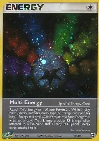 PR: Multi Energy (Special) 93/100 (League Promo) (Holofoil)